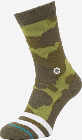 Stance Спортивные носки в Зеленый: спереди