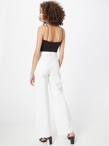 Wide leg Jeans 'HOPE' di ONLY in bianco