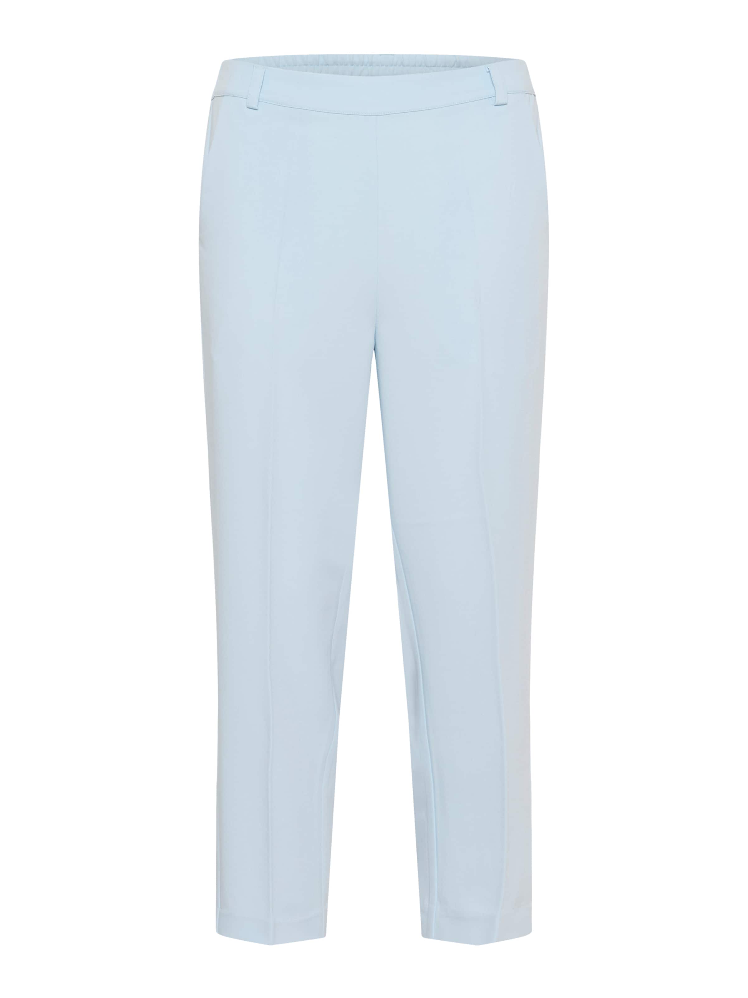 KaffeLoosefit Hlače na crtu 'KASakura' - plava boja: prednji dio