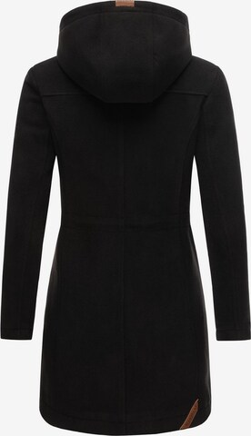 Manteau mi-saison MARIKOO en noir