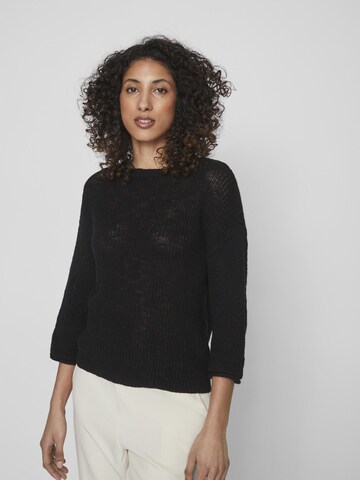 VILA Sweater 'ASITA' in Black