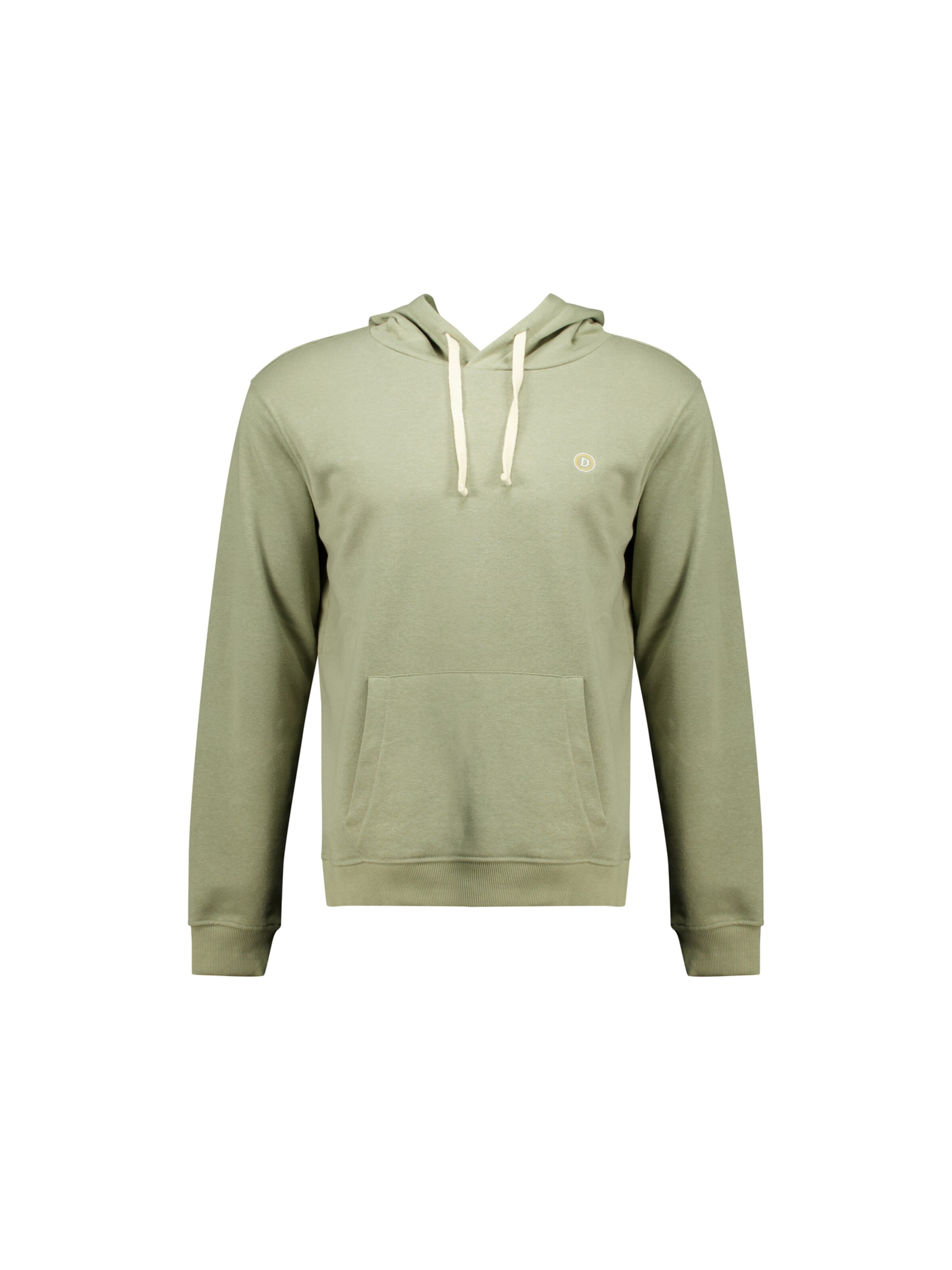 Deeluxe Sweatshirt in Groen: voorkant