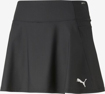 PUMA - Falda deportiva 'TeamLIGA' en negro: frente