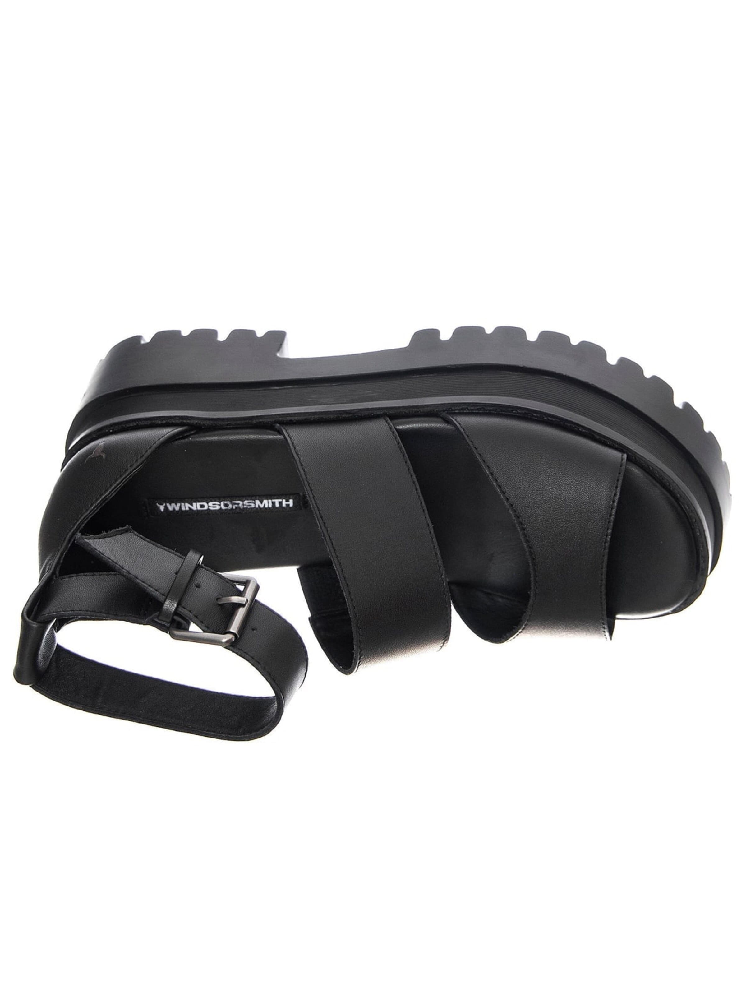 Windsor Smith Sandały 'WOMENS THRILLED SANDALS BLACK PIGMENT' w kolorze czarny