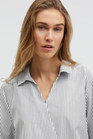SENSES.THE LABEL Bluse in Grau