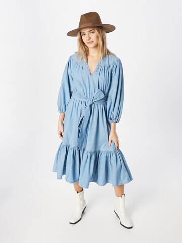 Lauren Ralph Lauren Shirt Dress 'VRATESKA' in Blue