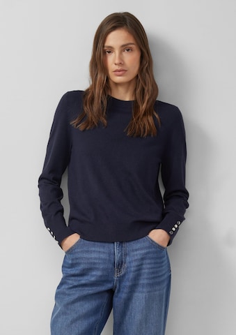 s.Oliver Sweater in Blue: front