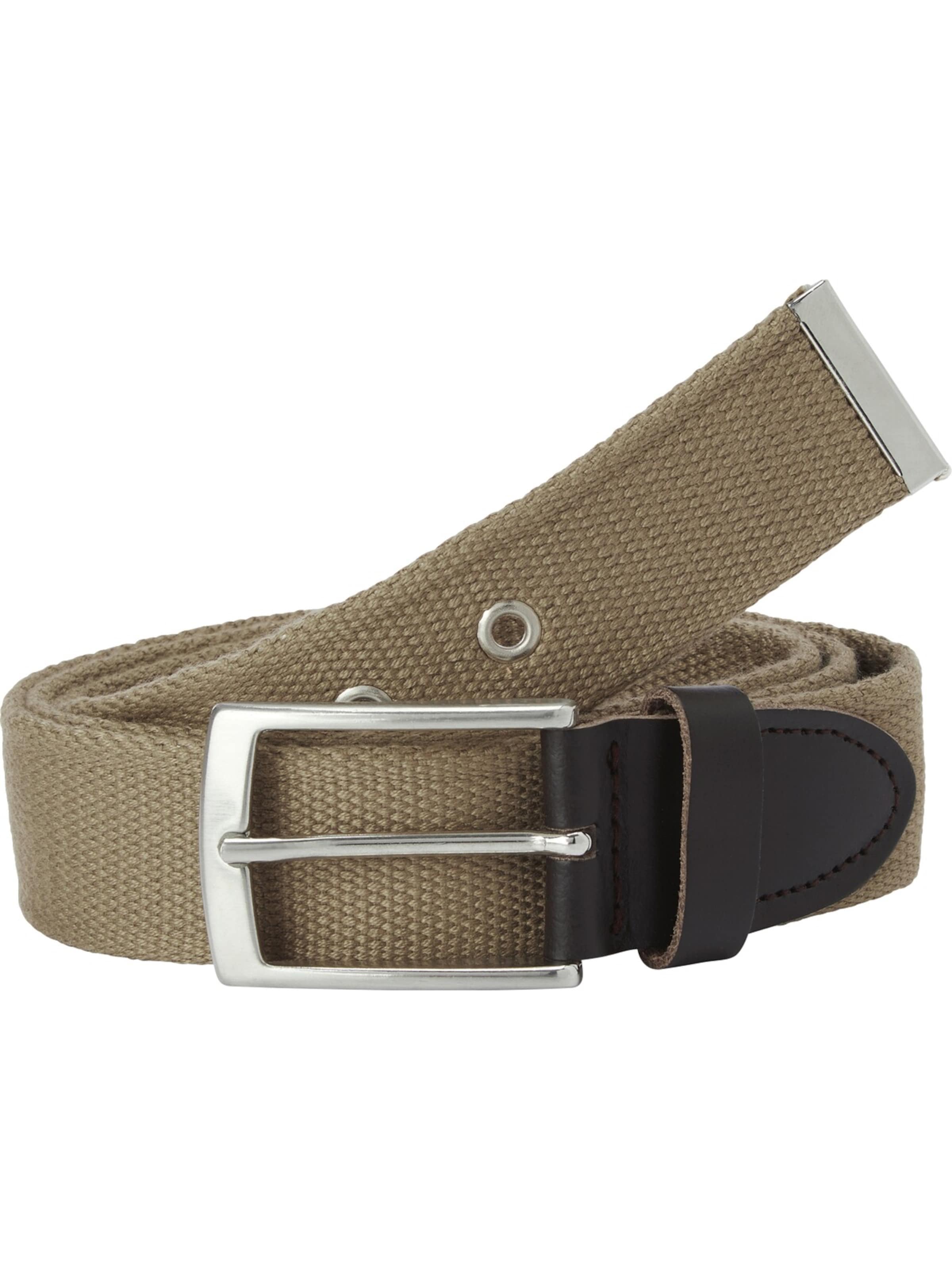 Jan Vanderstorm Belt 'Albotan' in Beige: front