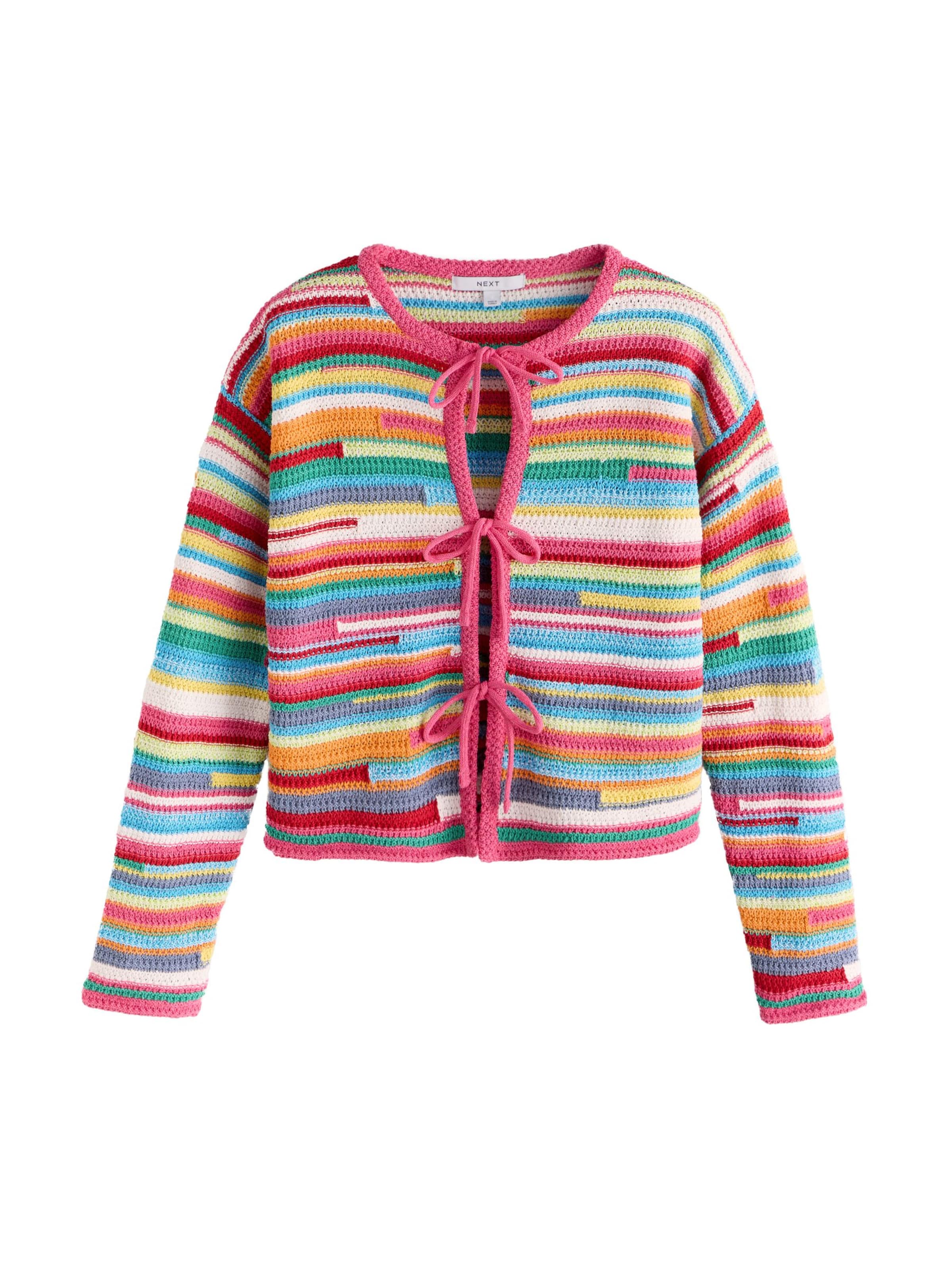 Next Knit cardigan in Pink: front