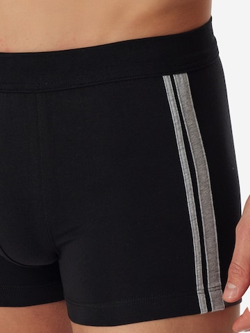 SCHIESSER Boxershorts '95/5 Stretch - Organic Cotton' in Zwart