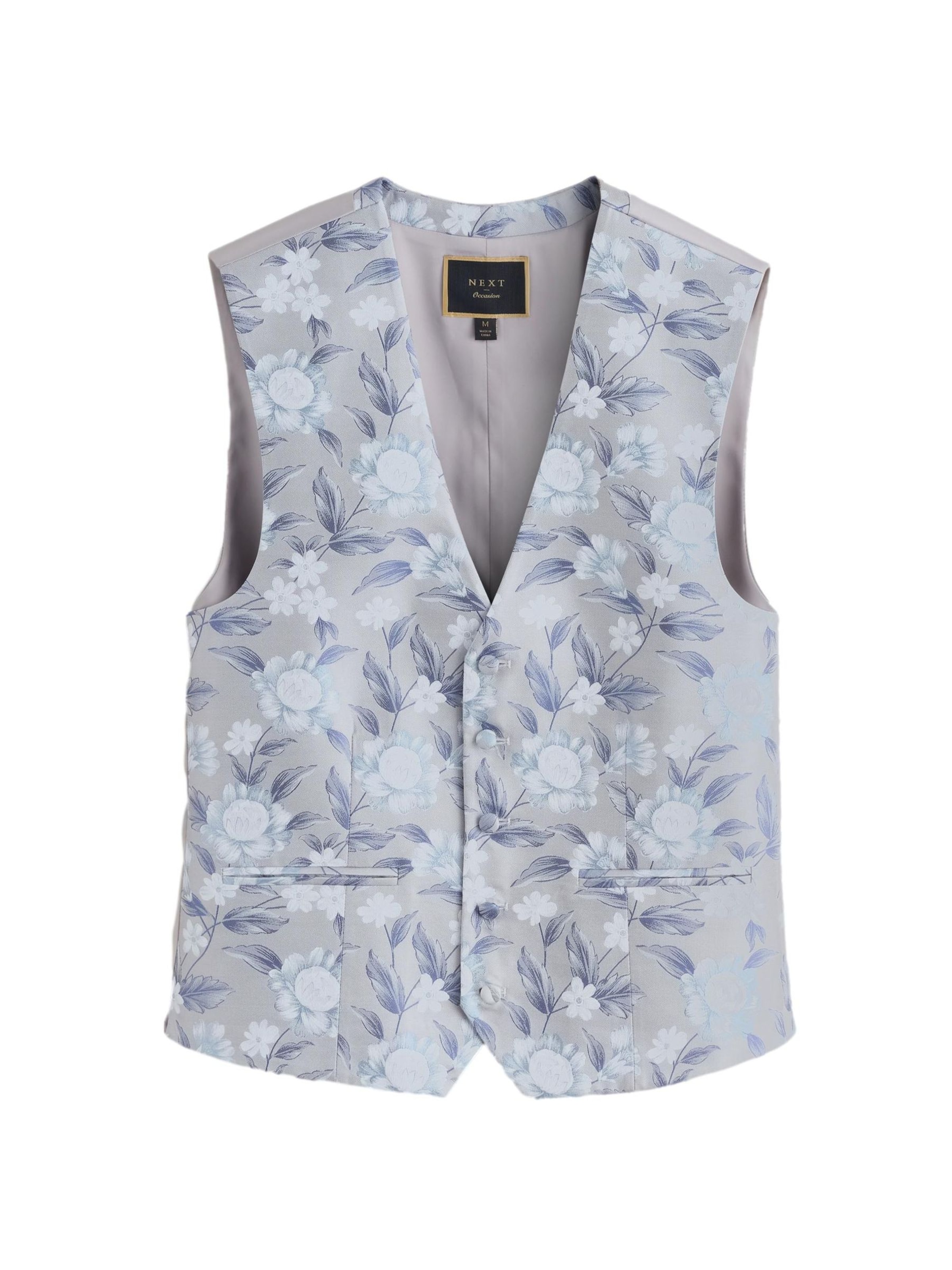 Next - Colete de fato em azul: frente