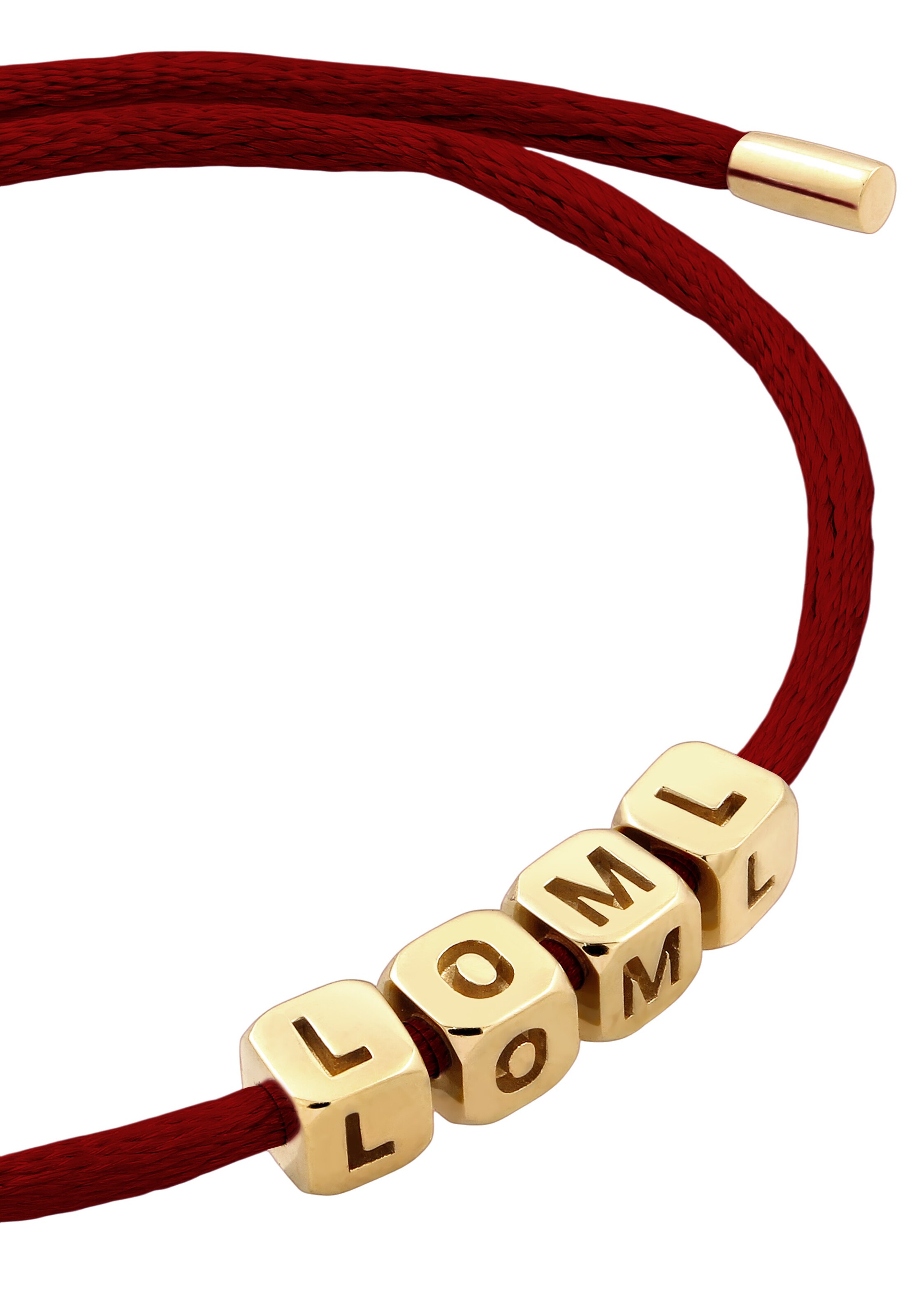 Bracelet ELLI en rouge