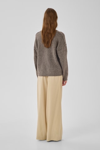 My Essential Wardrobe Pullover 'Paloma Fine' in Braun