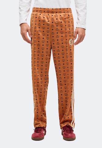 ADIDAS PERFORMANCELoosefit Sportske hlače 'FCB MCM' - bronca boja: prednji dio