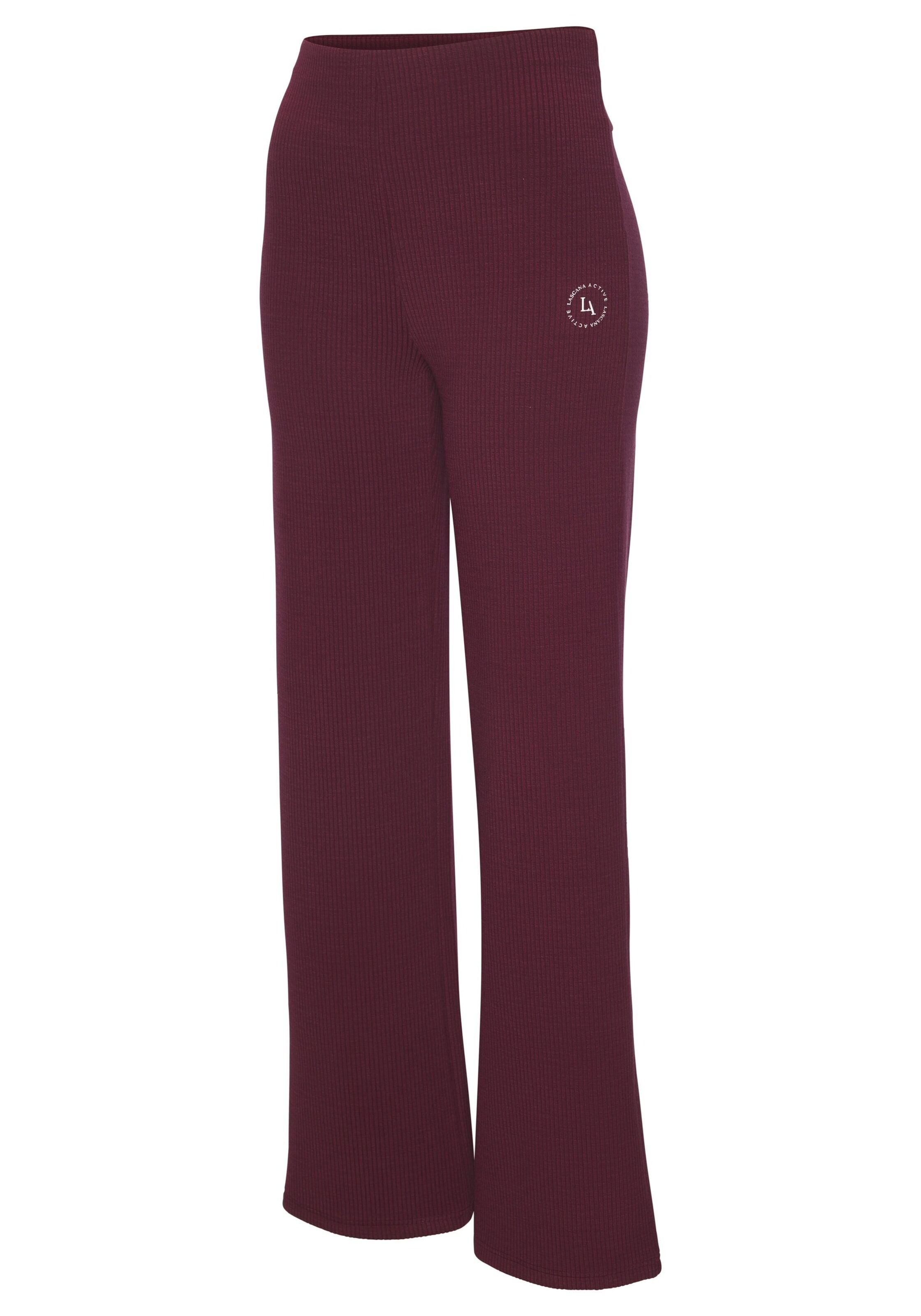 LASCANA ACTIVE Alt laienev Spordipüksid, värv punane