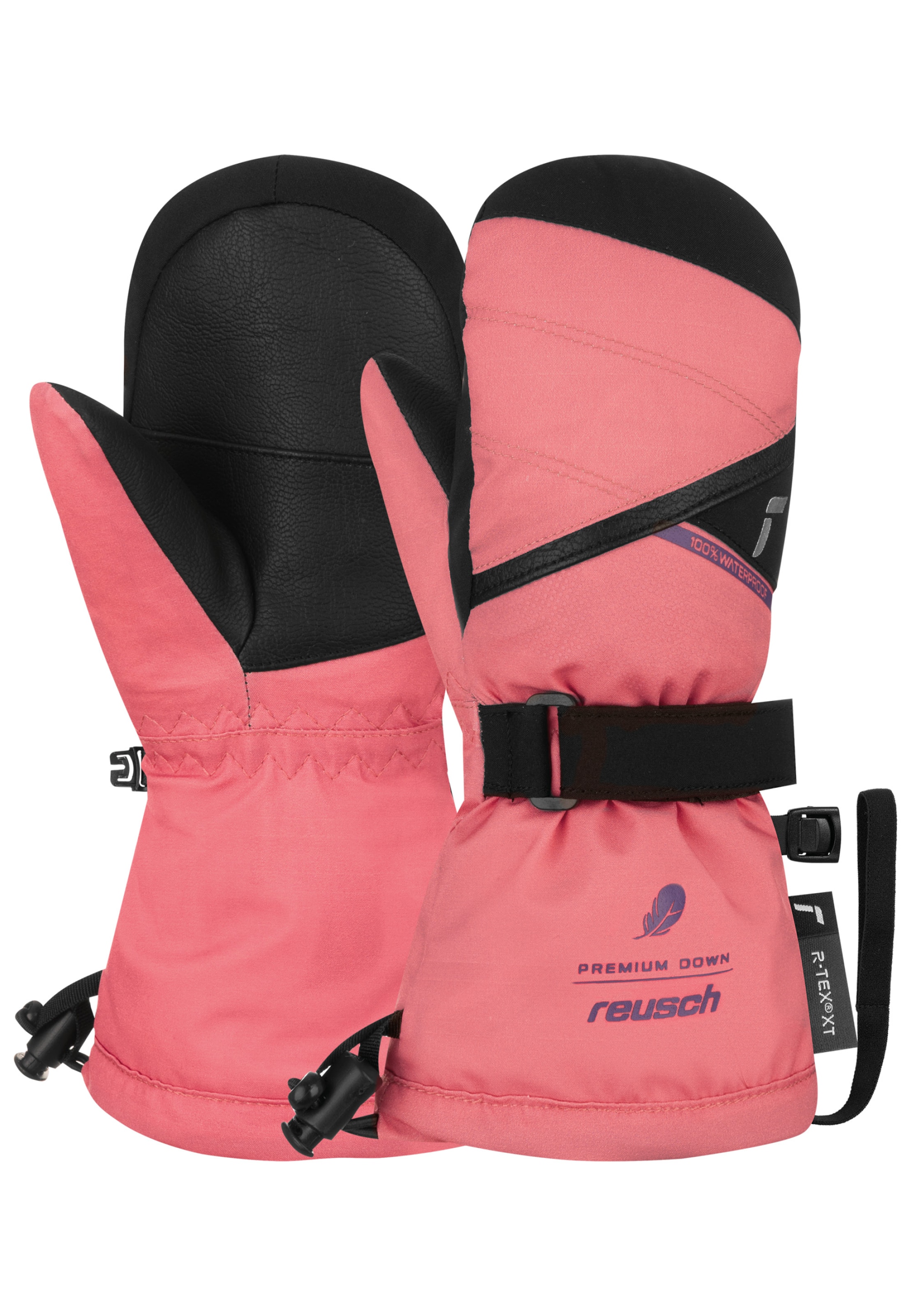 REUSCH Sporthandschuhe 'Kaden Down' in Rot: Vorderseite