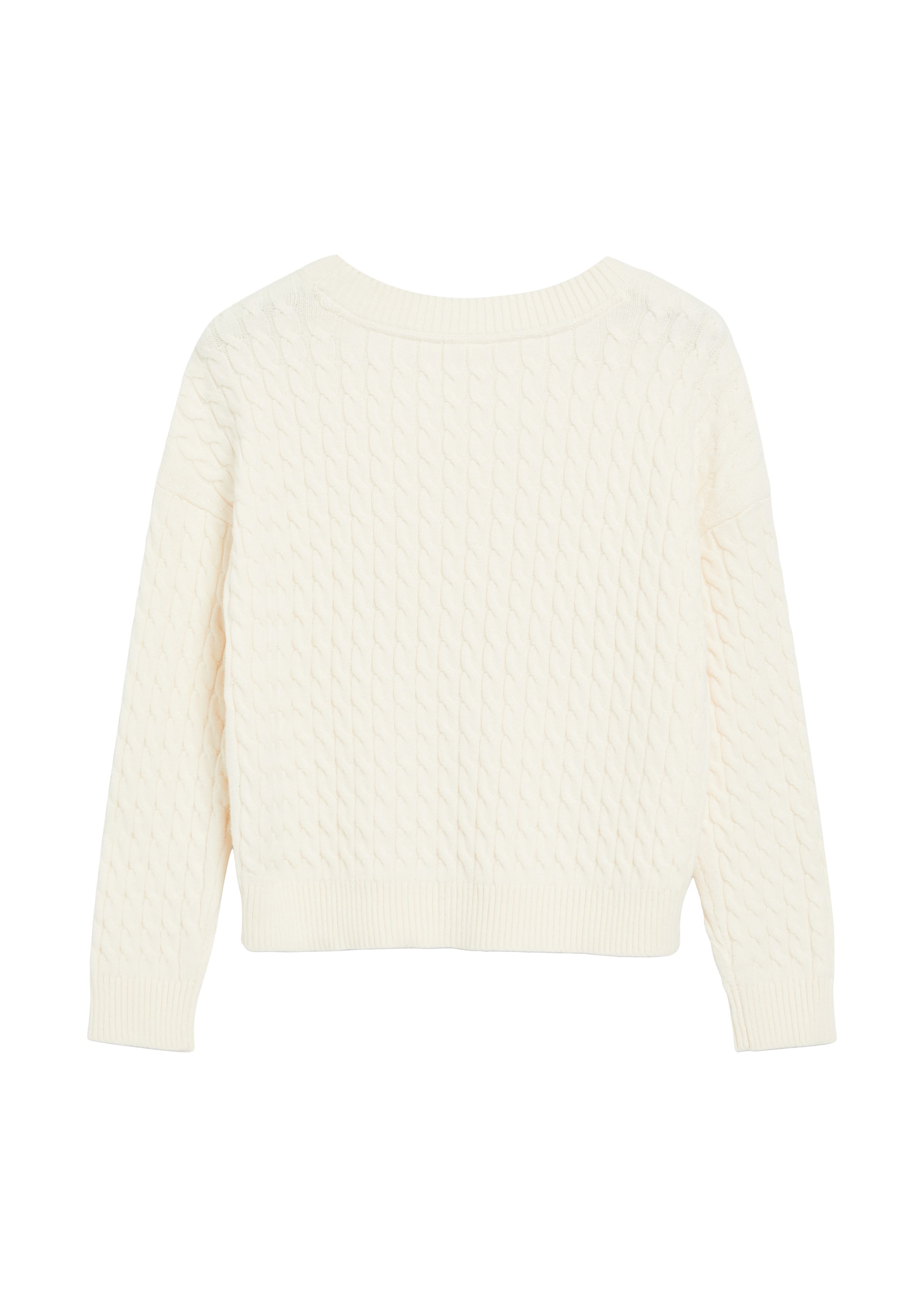Pull-over s.Oliver en blanc