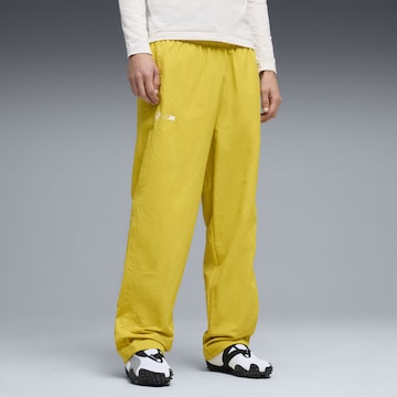 PUMA Regular Sportbroek 'BMW M Motorsport M3 T7' in Geel: voorkant