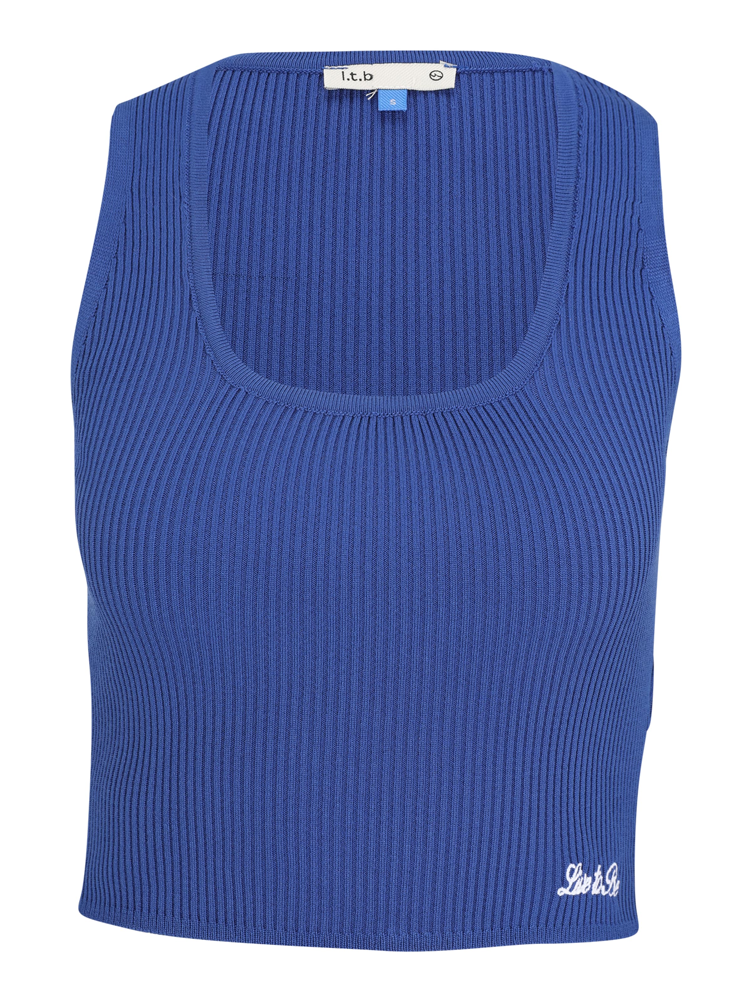 LTB Top z dzianiny 'Dokomo' w kolorze niebieski: przód