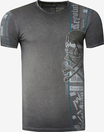 Rusty Neal Shirt in Grey: front