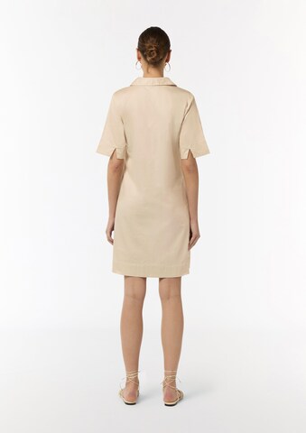 COMMA Dress in Beige: back