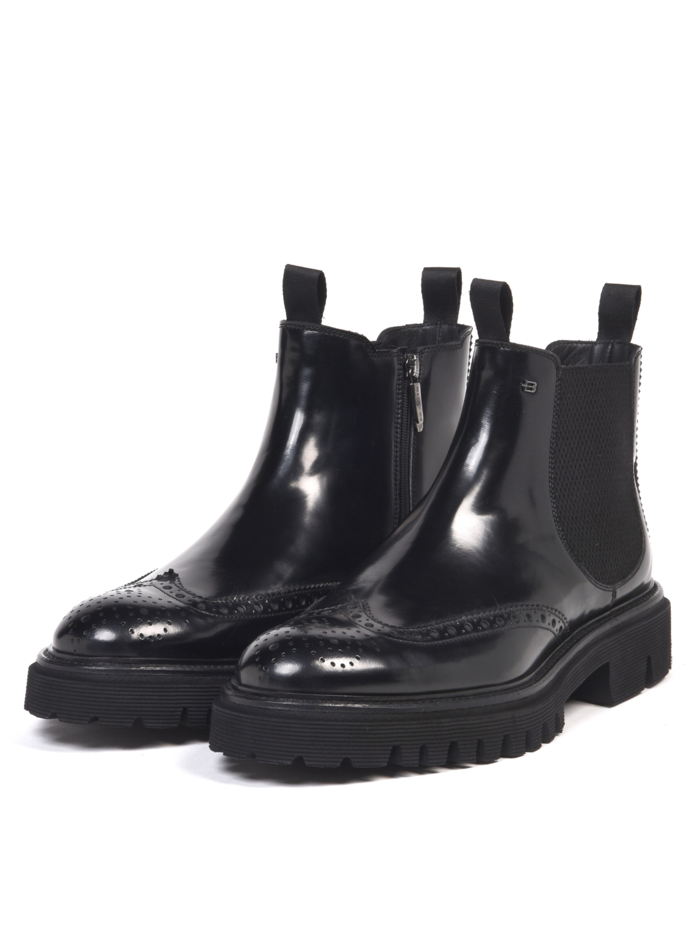BALDININI Chelsea boots in Zwart