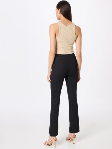 Warehouse Flared Leggings in Zwart