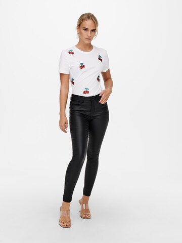 Skinny Pantalon 'ANNE' Only Petite en noir