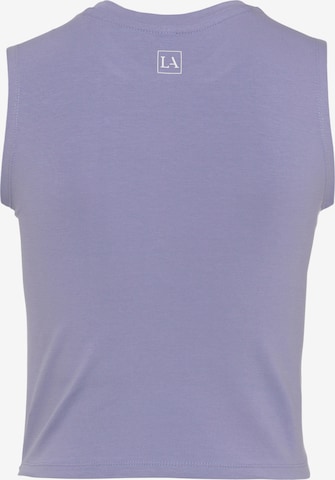 purpurinė LASCANA ACTIVE Sportiniai marškinėliai be rankovių