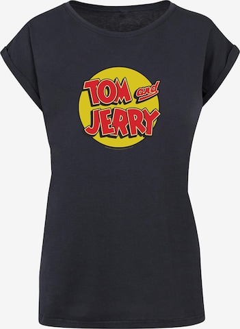 T-shirt 'Tom And Jerry - Circle' ABSOLUTE CULT en bleu : devant