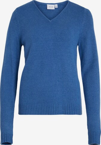 VILA Sweater in Blue: front