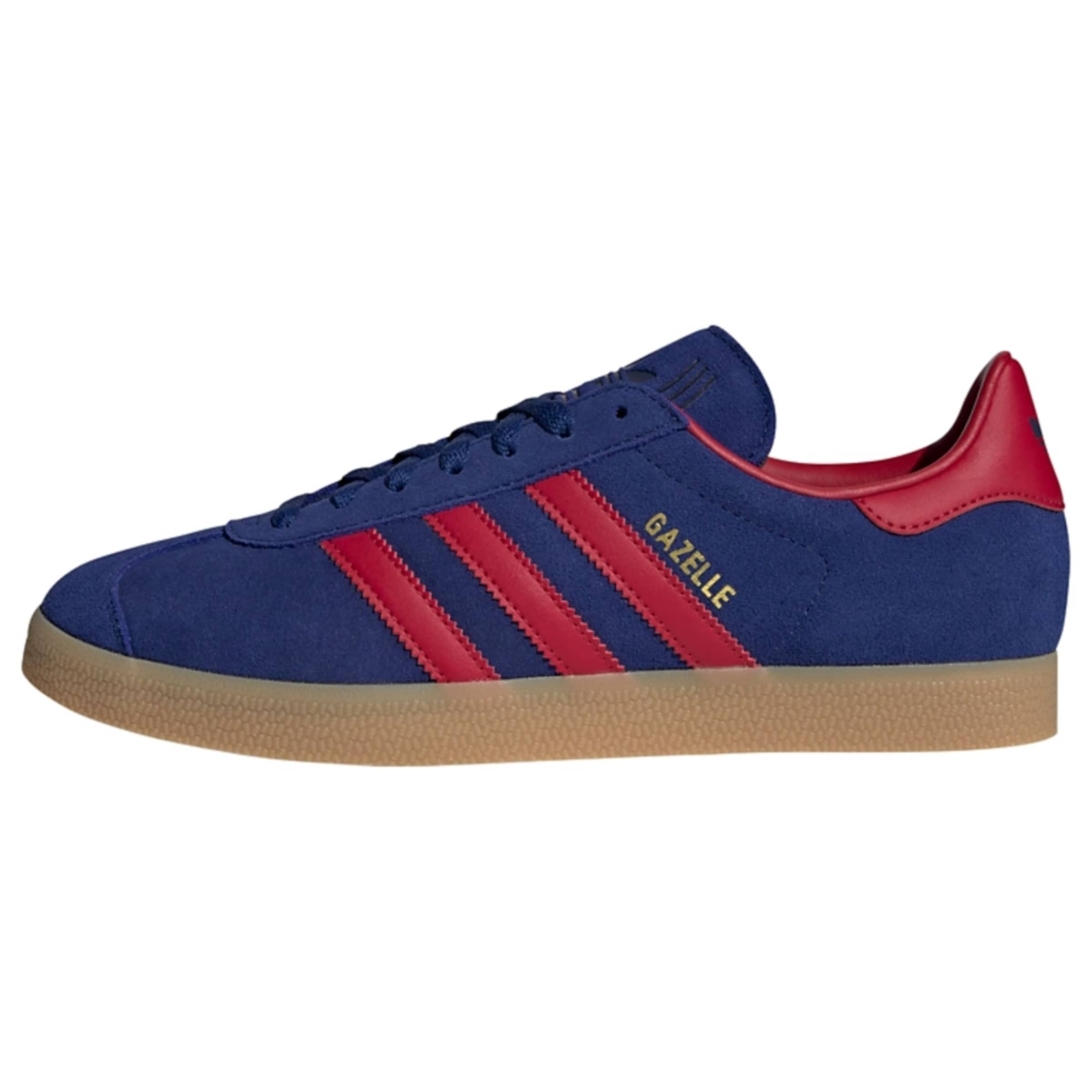 Baskets basses 'Gazelle' ADIDAS ORIGINALS en bleu : devant