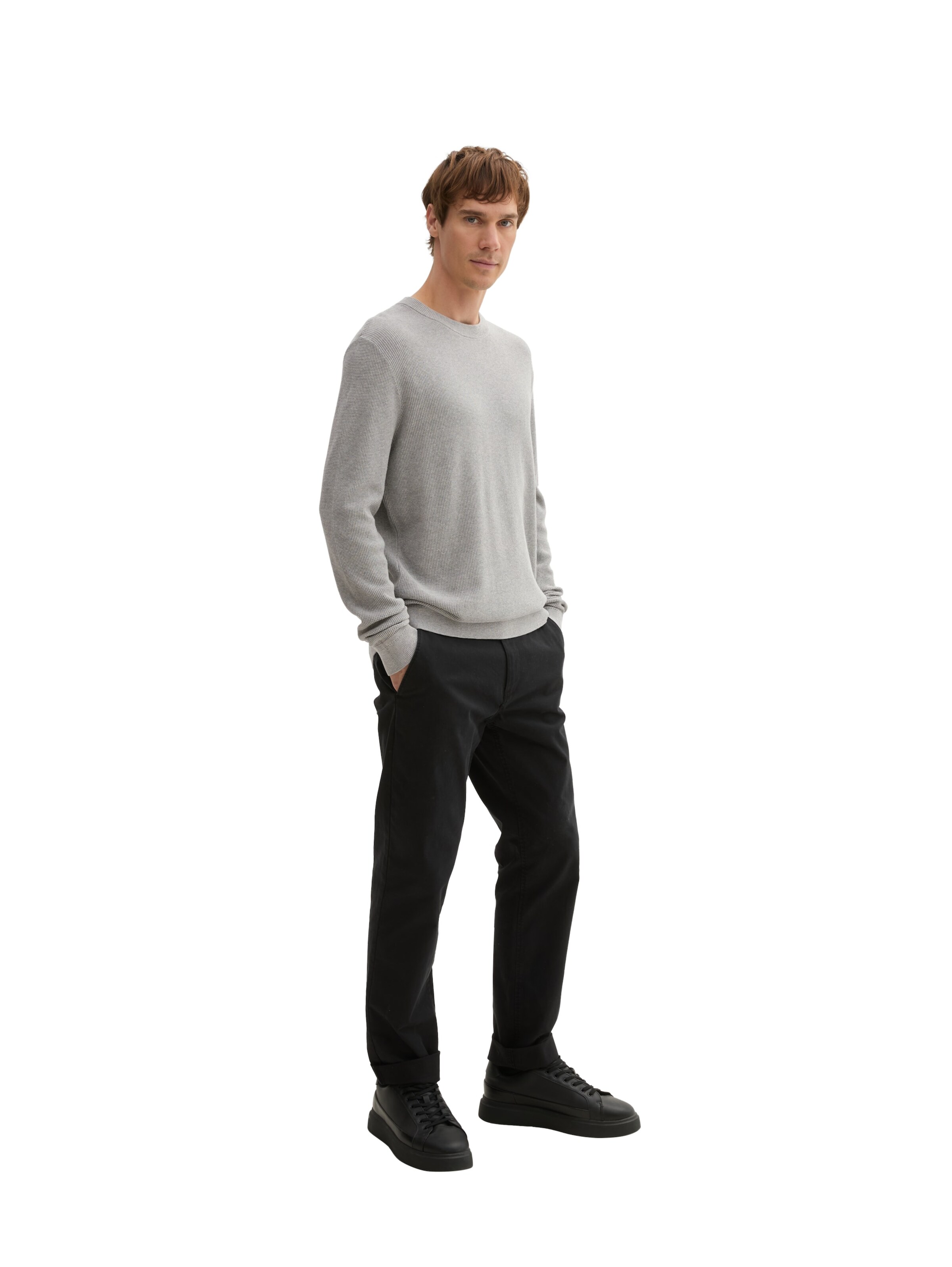 TOM TAILOR Свитер в Серый