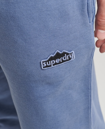 Superdry Tapered Hose 'Vintage Terrain' in Blau