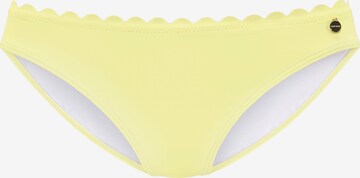 LASCANA Bikini hlačke | rumena barva: sprednja stran