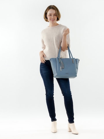 Emily & Noah Shopper 'Brooke' in Blauw: voorkant