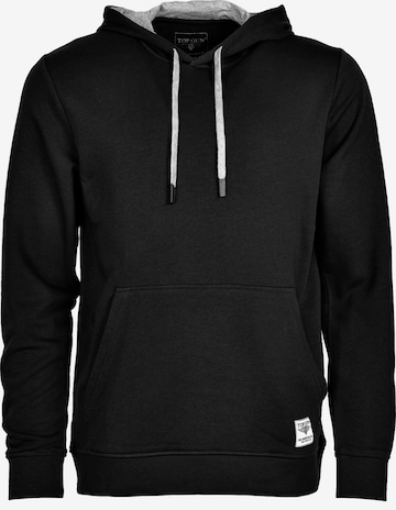 TOP GUN Sweatshirt in Zwart: voorkant