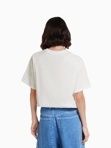Bershka Shirt in White
