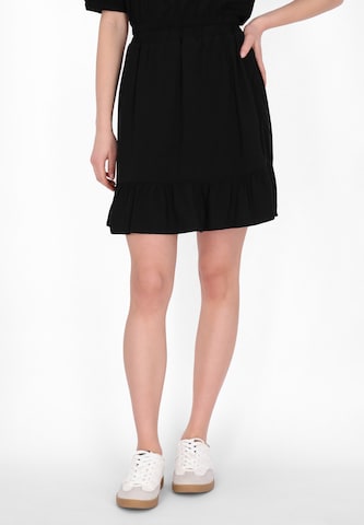 MYMO - Falda en negro: frente