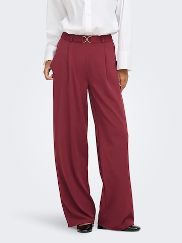 JDY - regular Pantalón 'GEGGO' en rojo: frente