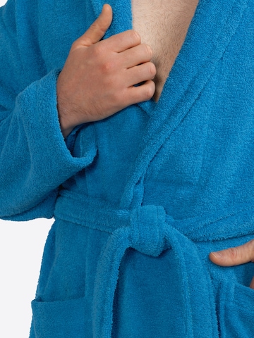 celodoro Long Bathrobe 'Home & Spa Collection' in Blue