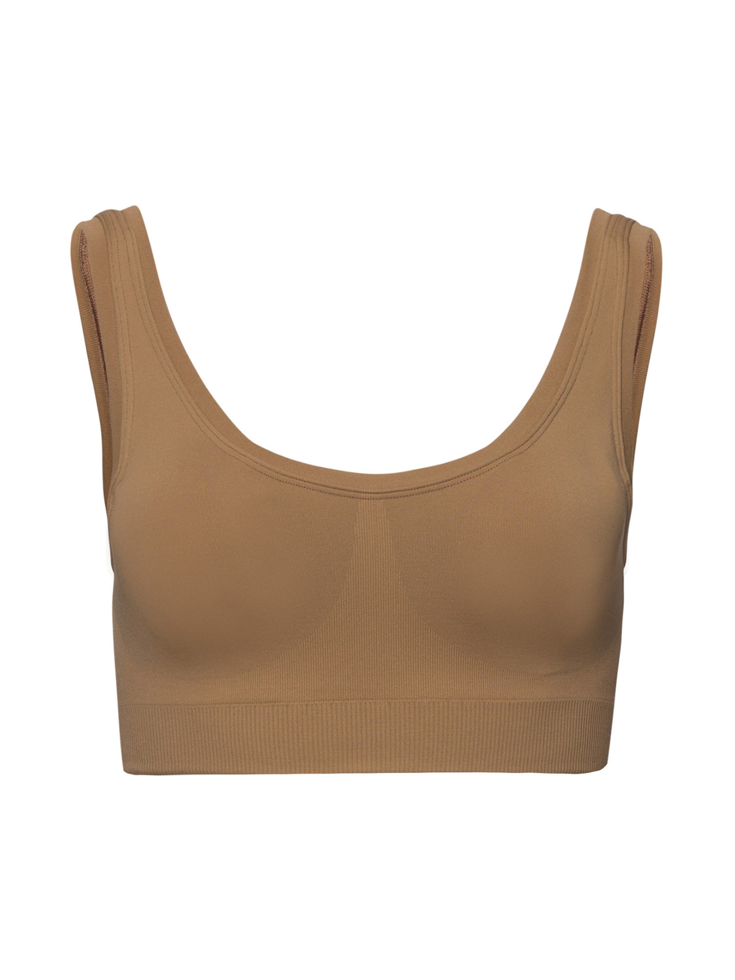 Soutien-gorge 'Touch Feeling' Hanro en marron : devant