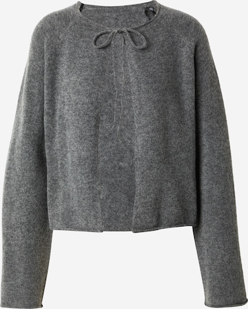 PIECESKardigan 'PCJIKO' - siva boja: prednji dio