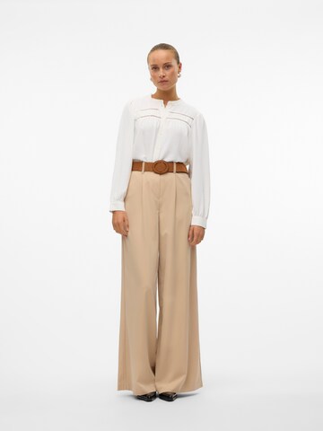 VERO MODA Bluse 'Emma' i hvid