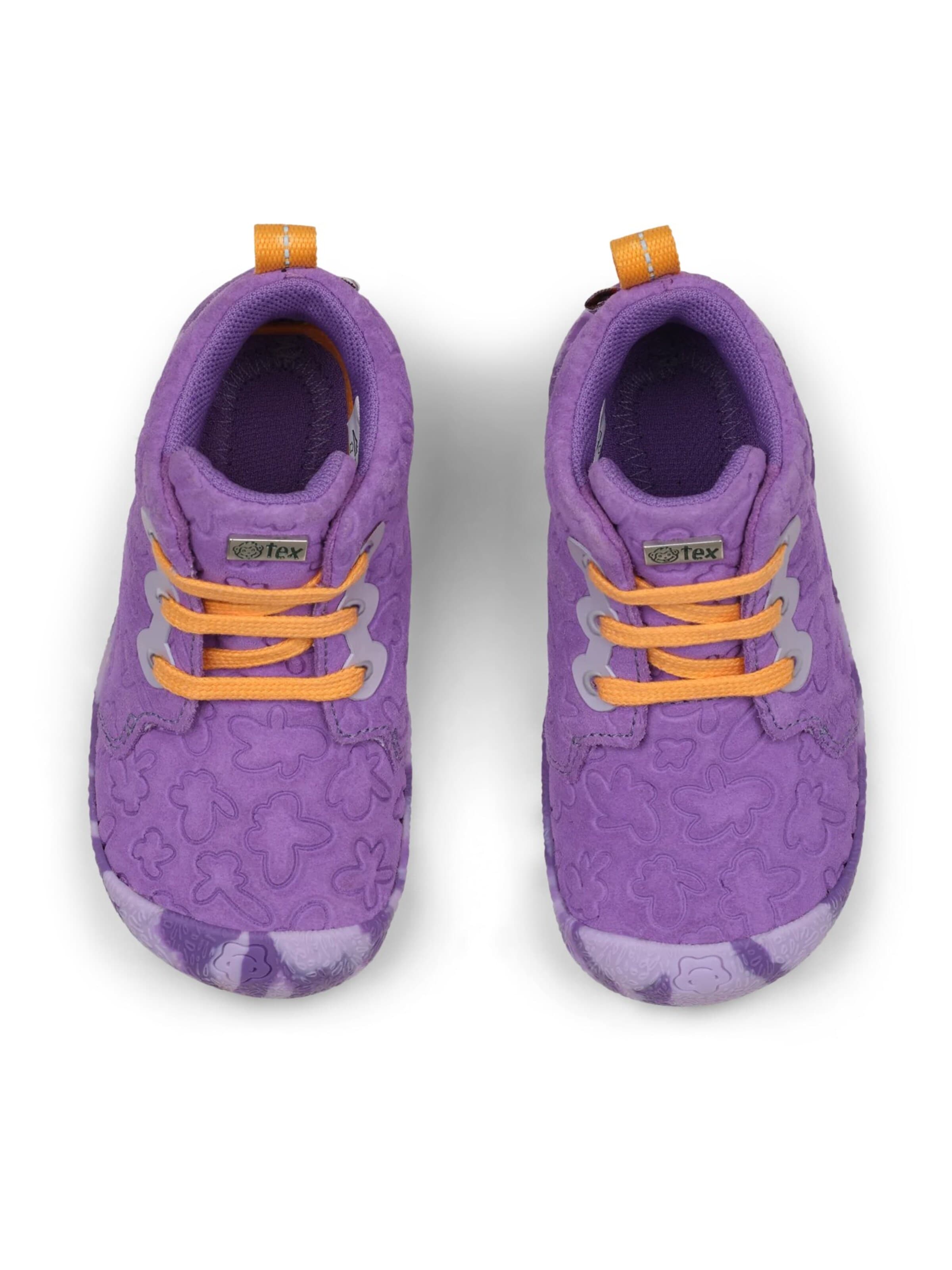 Affenzahn First-Step Shoes 'Leder Starty Leder Starty' in Purple
