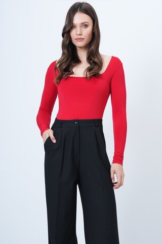 T-shirt Trend Alaçatı Stili en rouge