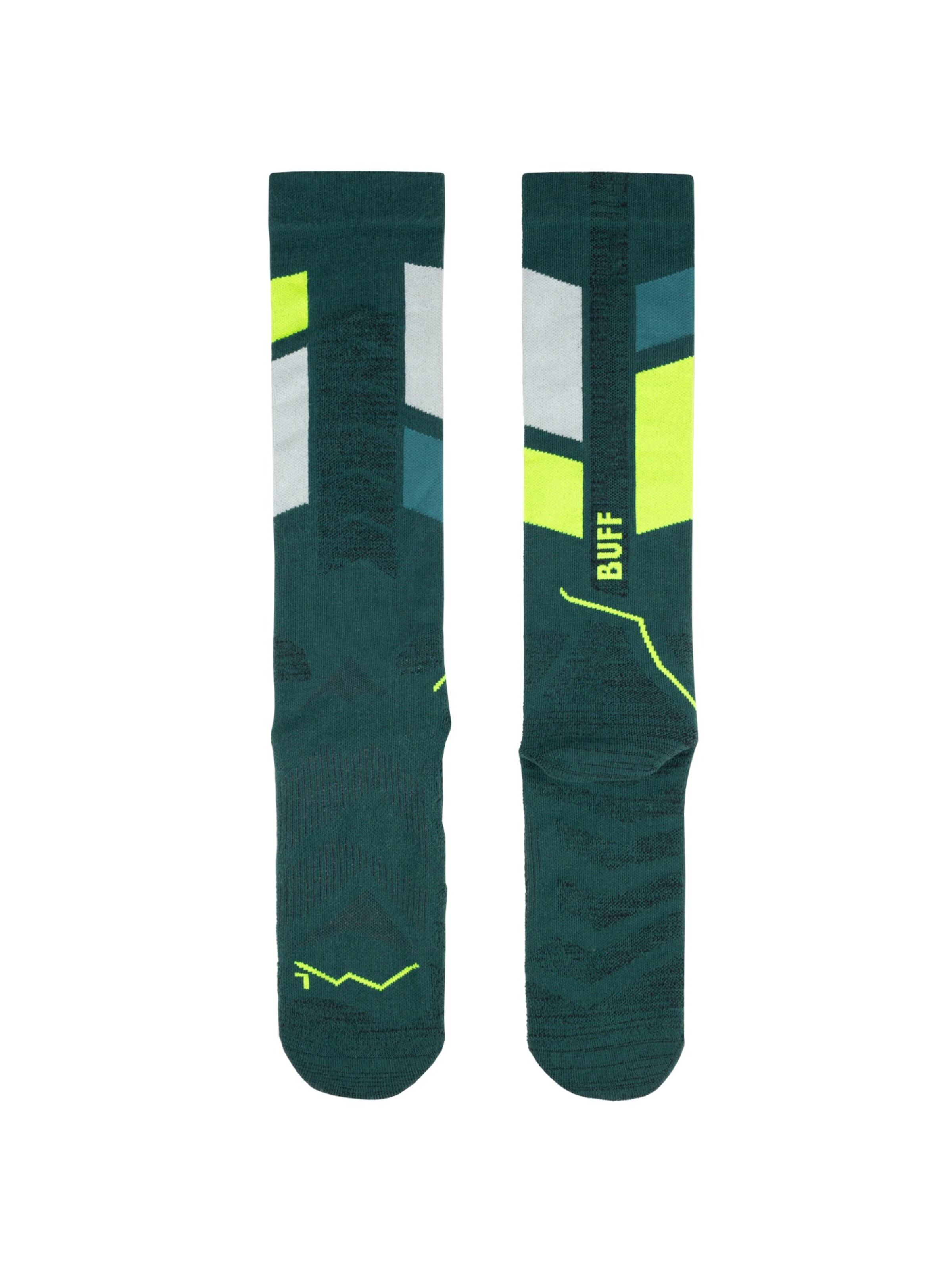 BUFF Socks 'BUFF Thermonet Over The Calf Socks' in Green