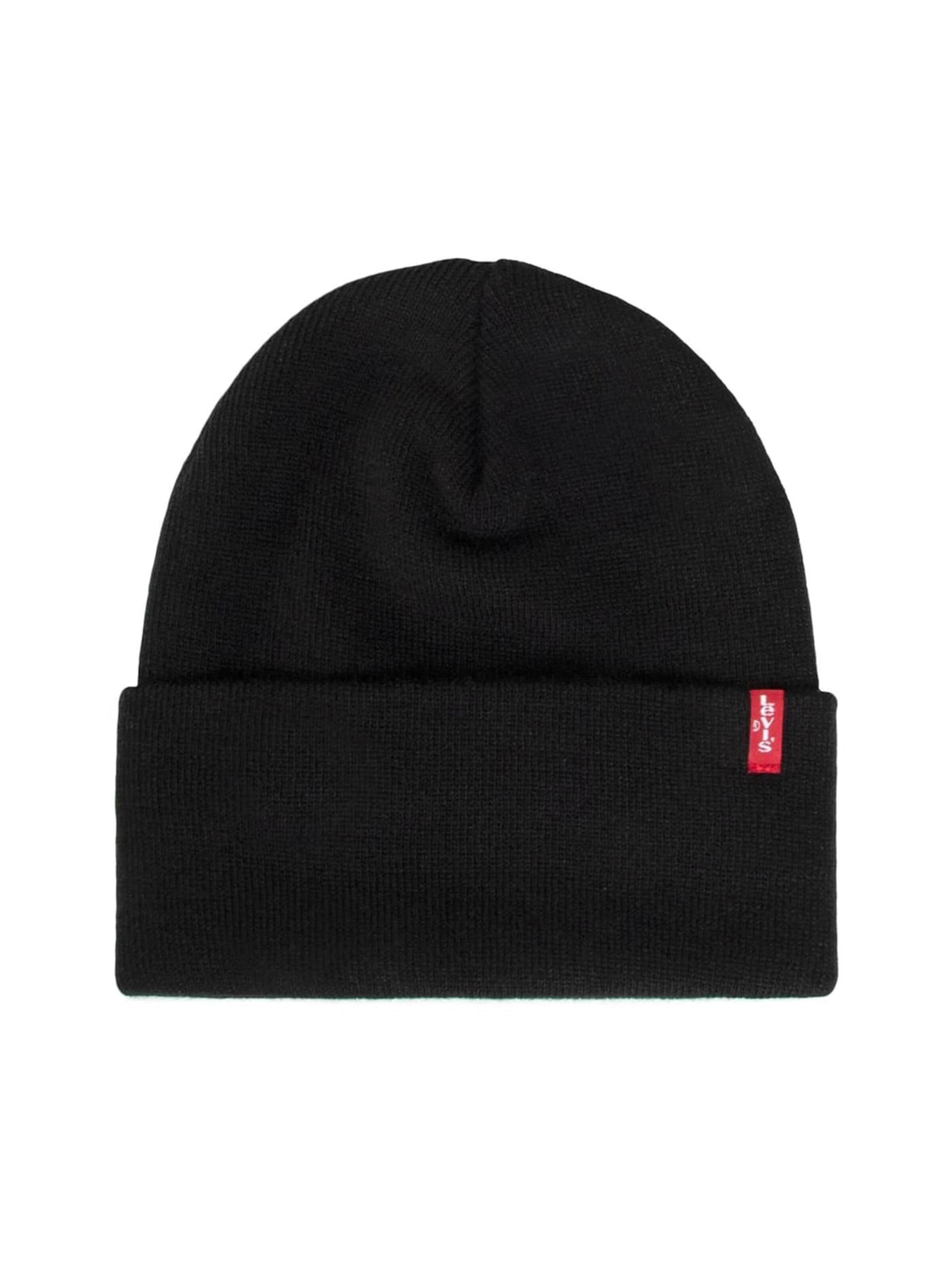 LEVI'S ® Muts 'New Regular Black' in Zwart: voorkant