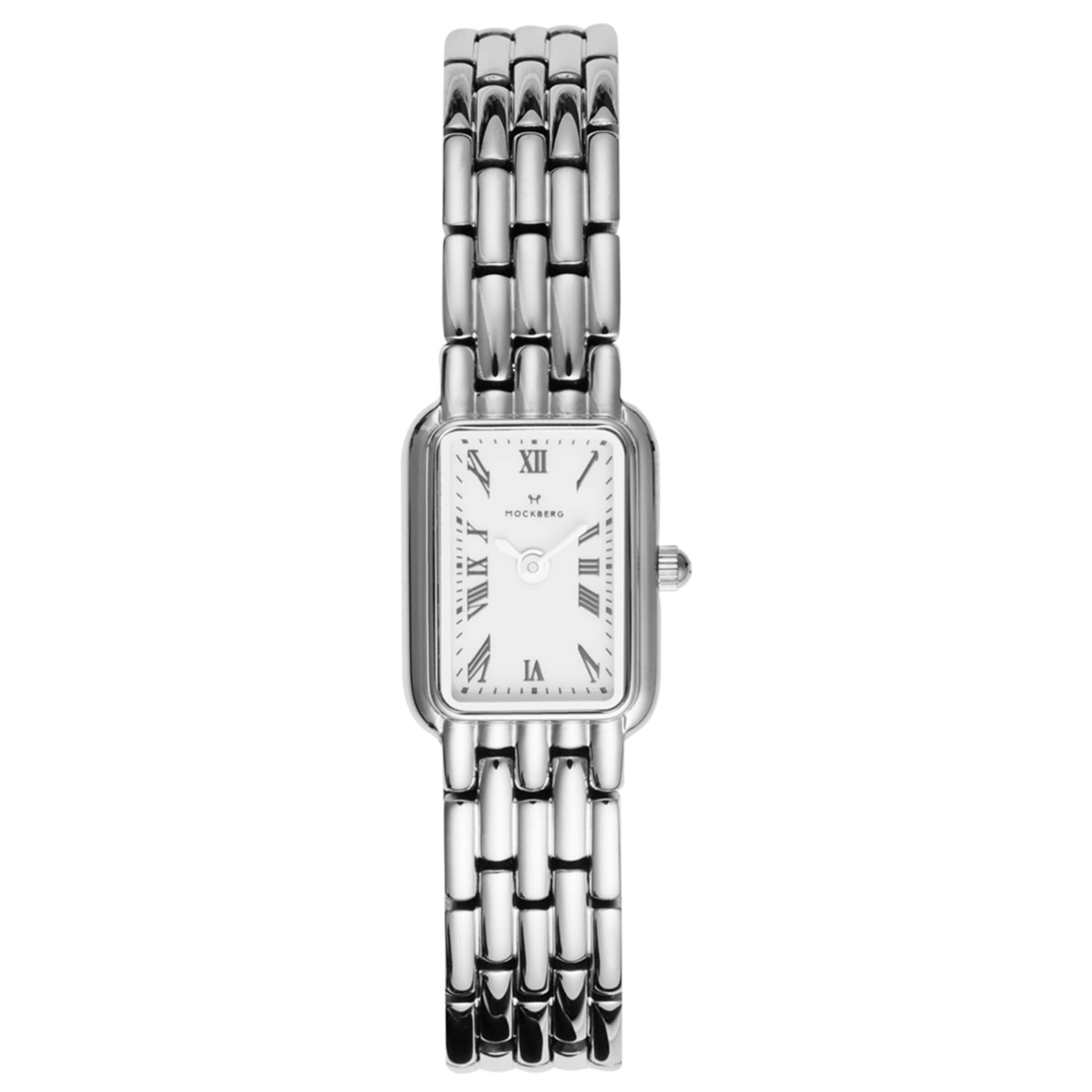 Mockberg Analog watch in Silver: front