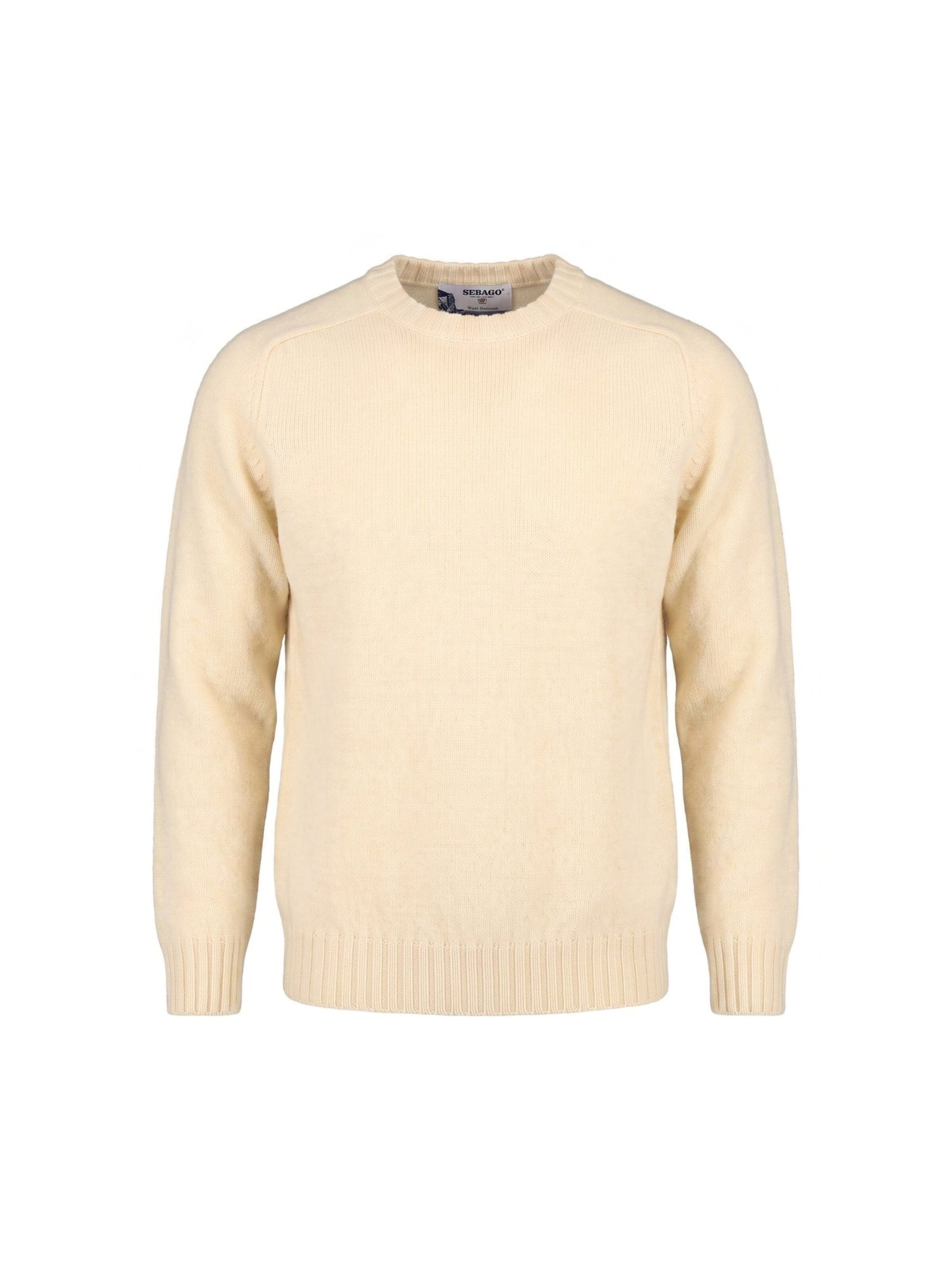 SEBAGO Sweter 'GILEAD BEIGE SEEDPEARL' w kolorze beżowy: przód